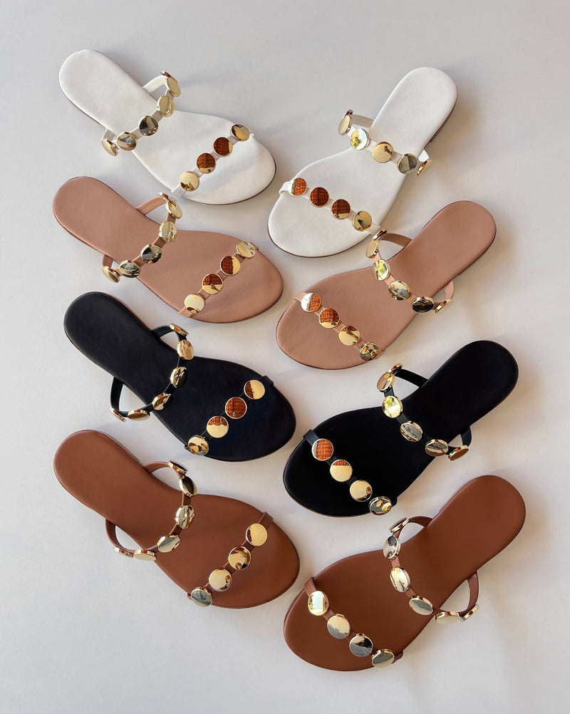 Rasteirinha Zara Caramelo